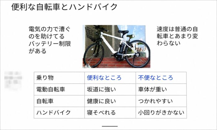 小学4年生が実際に作ったスライド