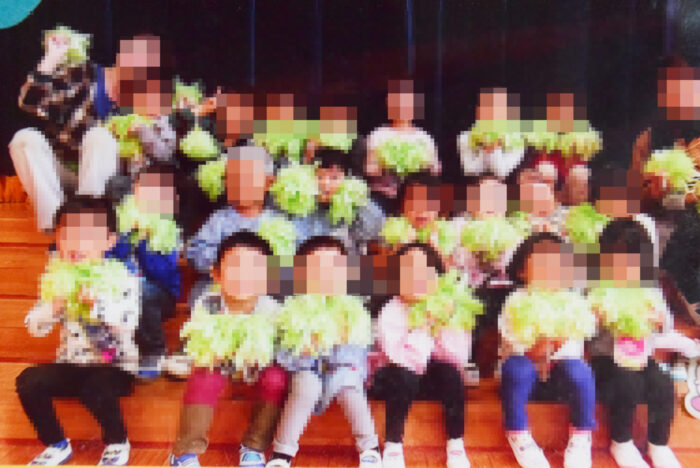 幼稚園の集まり