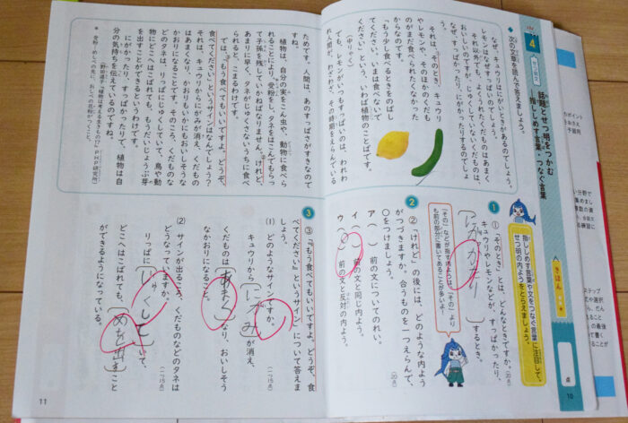 読解問題全問正解のページ