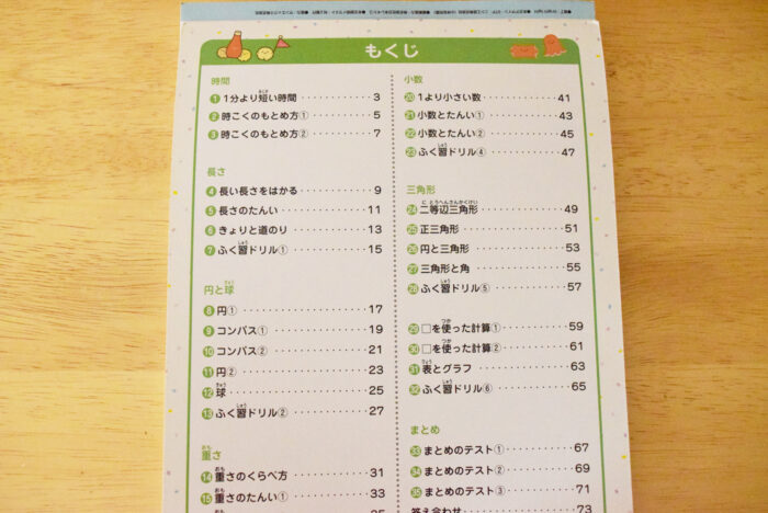 目次ページ