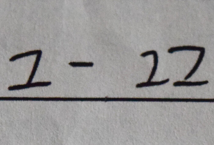 汚い文字